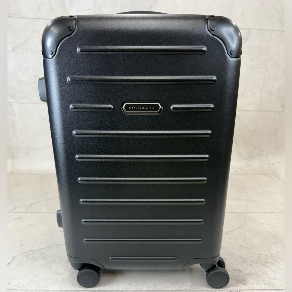 (SW-9) Solgaard Carry-On Luggage In Black - Picture 2 of 5